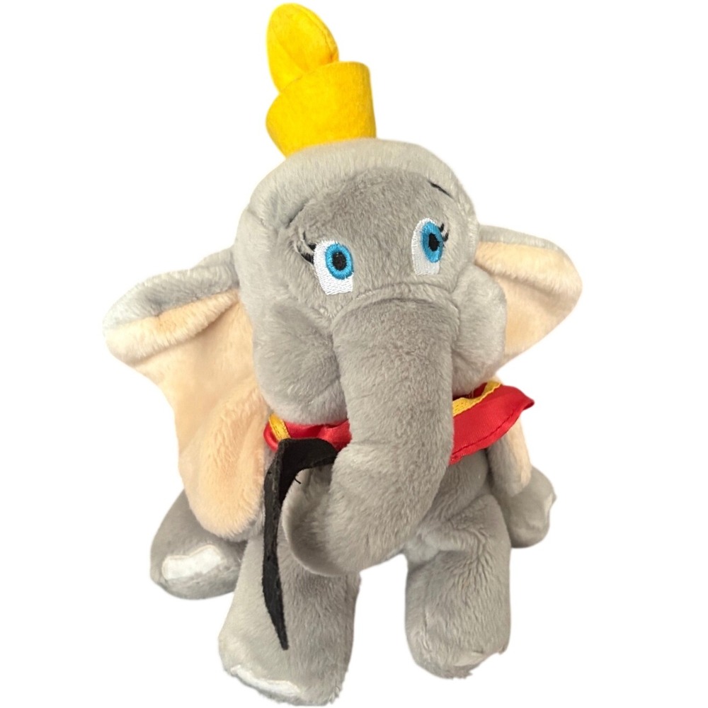 Vintage Walt Disney Parks Dumbo Plush‎ Stuffed Animal 10 Inch NWT Bean Bag Toy